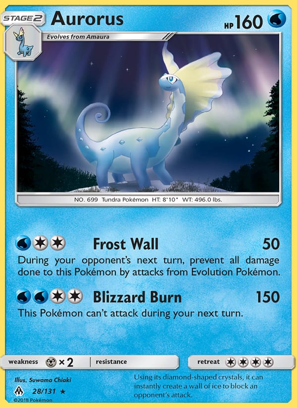 Aurorus, SM - Forbidden Light · 28/131