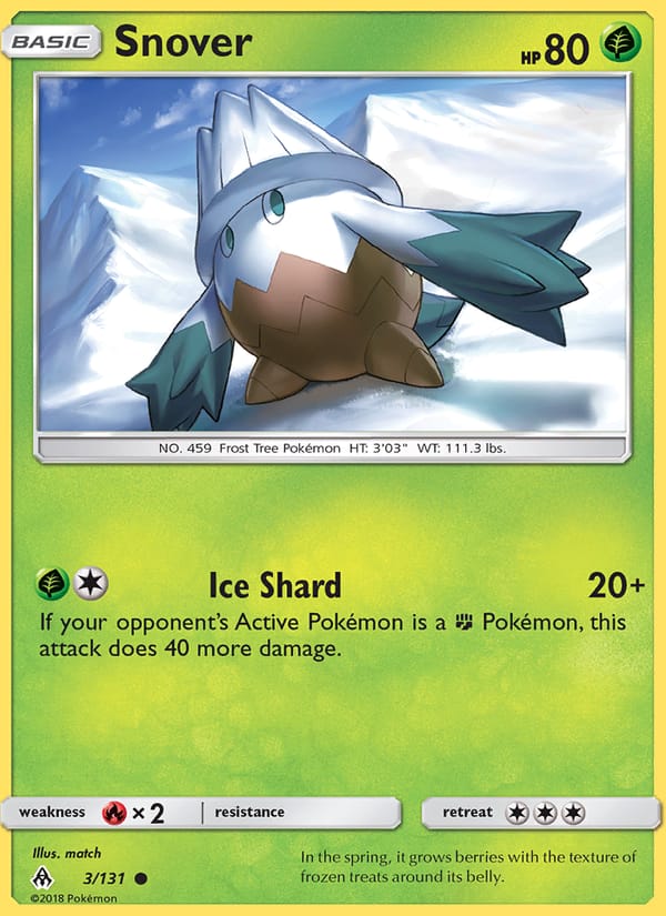 Snover, SM - Forbidden Light · 3/131