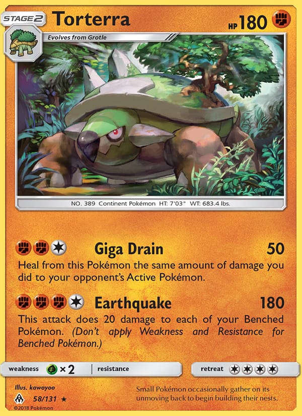 Torterra, SM - Forbidden Light · 58/131