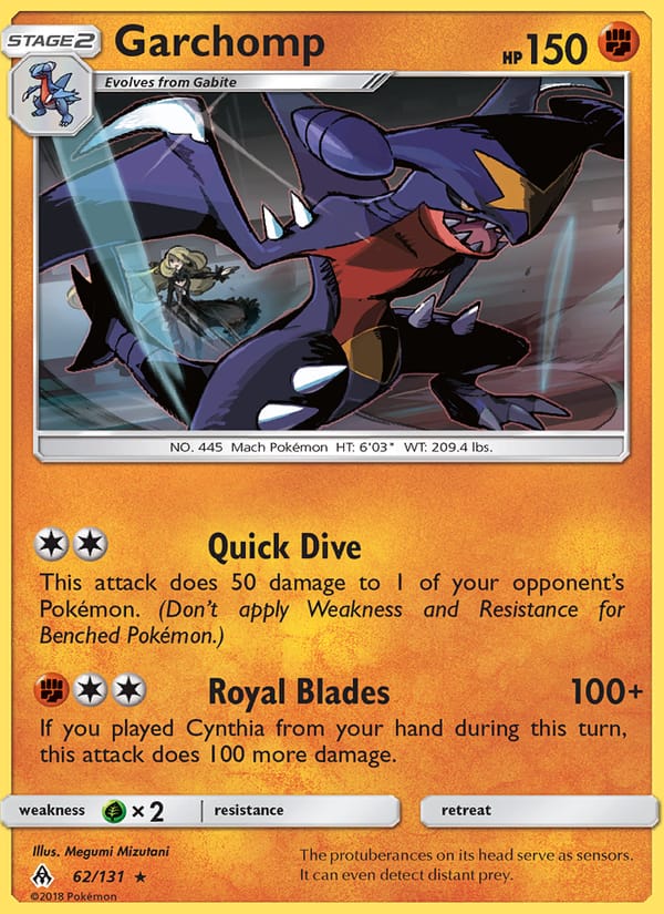 Garchomp, SM - Forbidden Light · 62/131