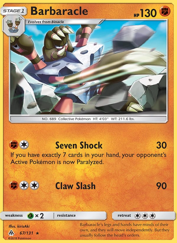 Barbaracle, SM - Forbidden Light · 67/131