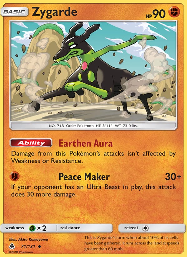 Zygarde, SM - Forbidden Light · 71/131