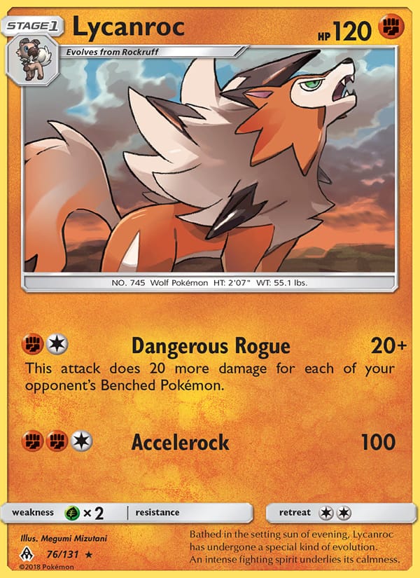 Lycanroc, SM - Forbidden Light · 76/131