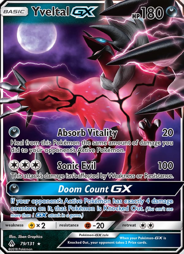 Yveltal GX, SM - Forbidden Light · 79/131