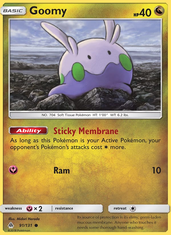 Goomy, SM - Forbidden Light · 91/131
