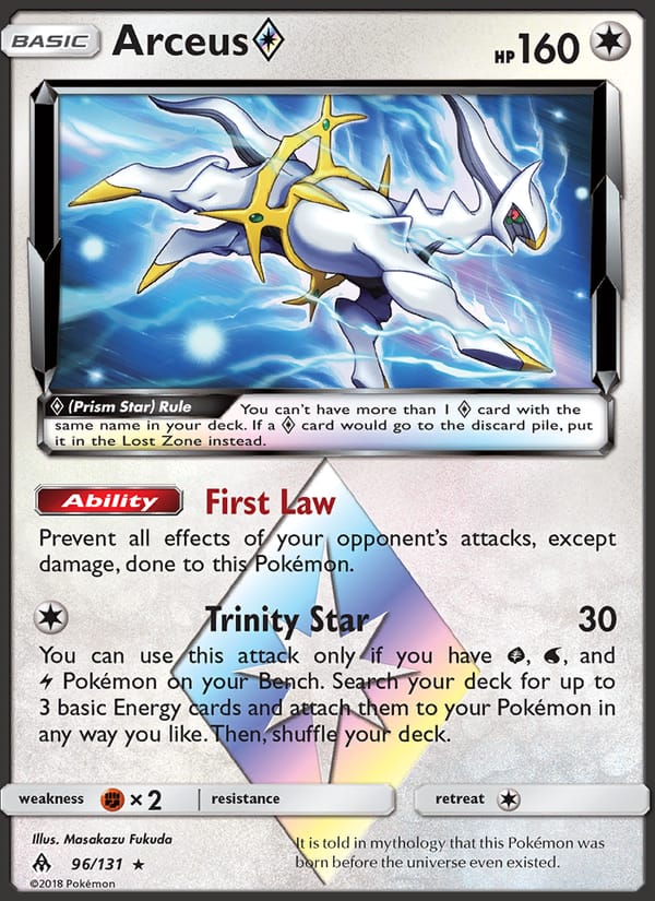Arceus Prism Star, SM - Forbidden Light · 96/131