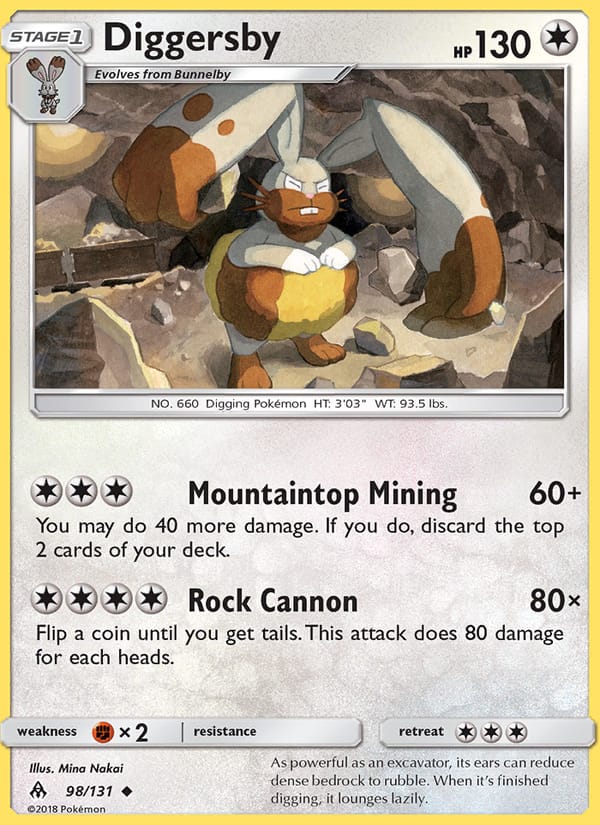 Diggersby, SM - Forbidden Light · 98/131