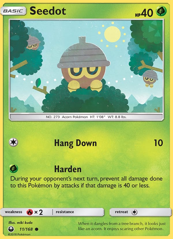 Seedot, SM - Celestial Storm · 11/168