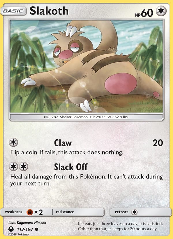 Slakoth, SM - Celestial Storm · 113/168