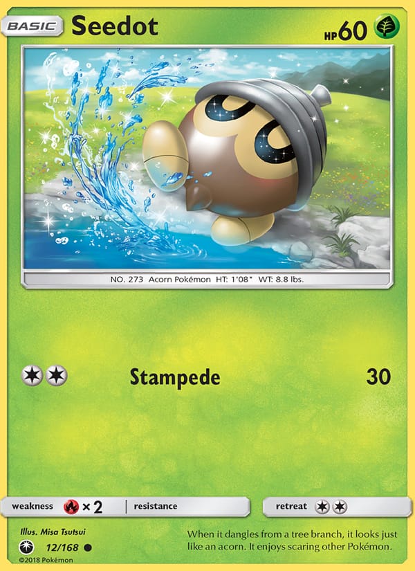 Seedot, SM - Celestial Storm · 12/168