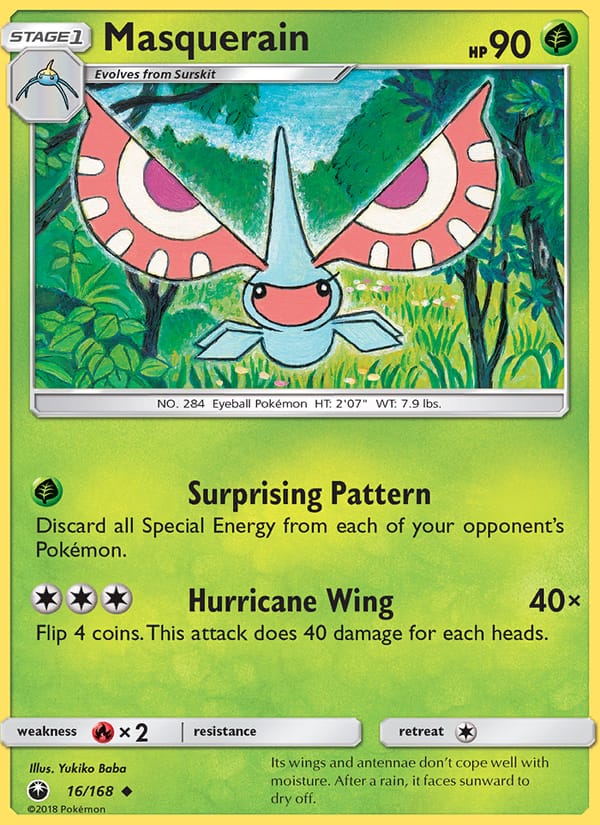 Masquerain, SM - Celestial Storm · 16/168