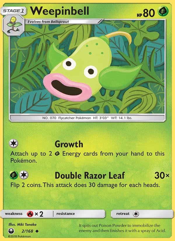 Weepinbell, SM - Celestial Storm · 2/168