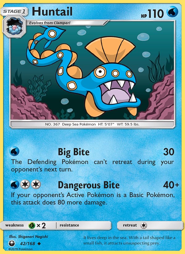 Huntail, SM - Celestial Storm · 42/168