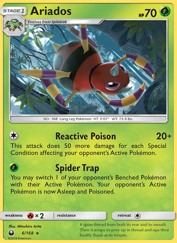 Ariados, SM - Celestial Storm · 6/168