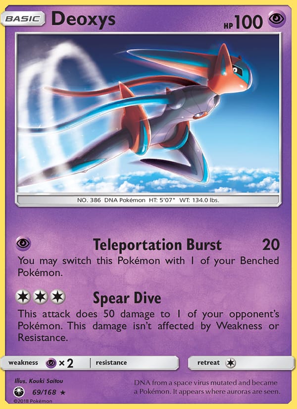 Deoxys, SM - Celestial Storm · 69/168