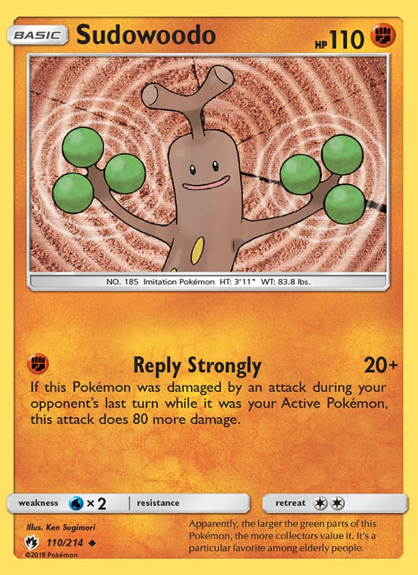 Sudowoodo, SM - Lost Thunder · 110/214
