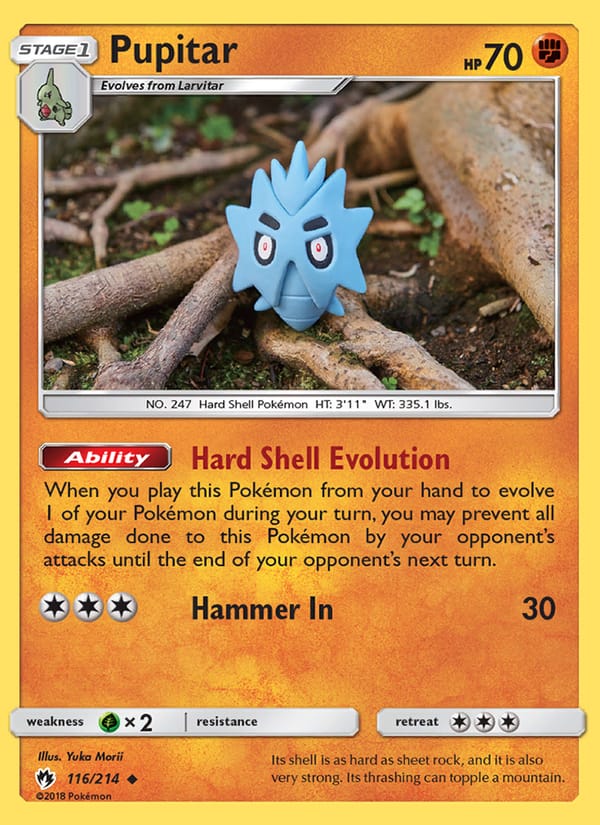 Pupitar, SM - Lost Thunder · 116/214