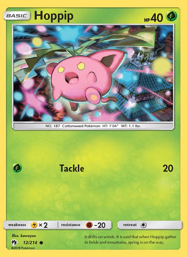 Hoppip, SM - Lost Thunder · 12/214