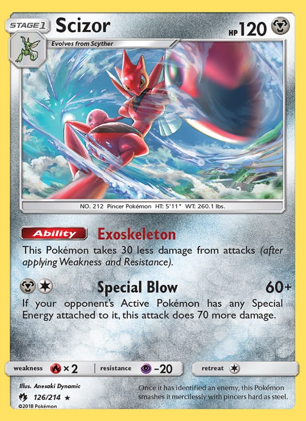 Scizor, SM - Lost Thunder · 126/214