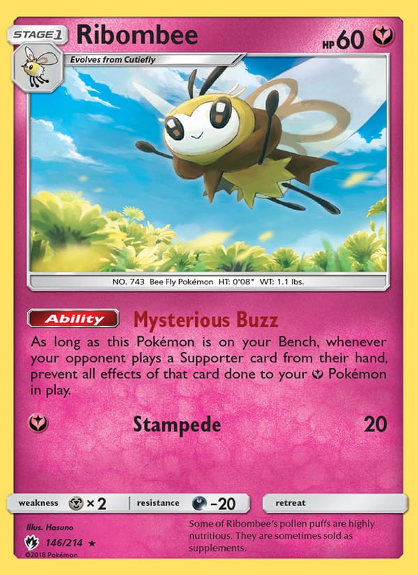 Ribombee, SM - Lost Thunder · 146/214