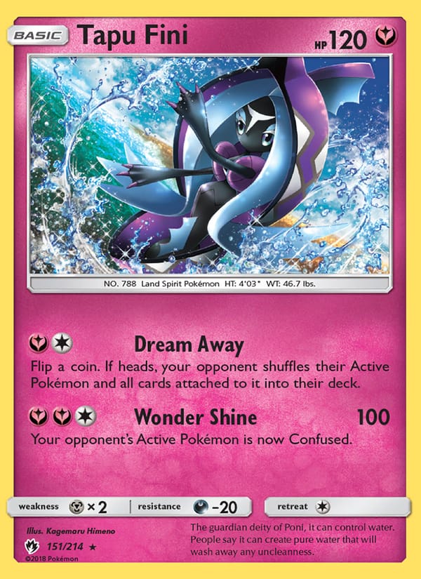 Tapu Fini, SM - Lost Thunder · 151/214