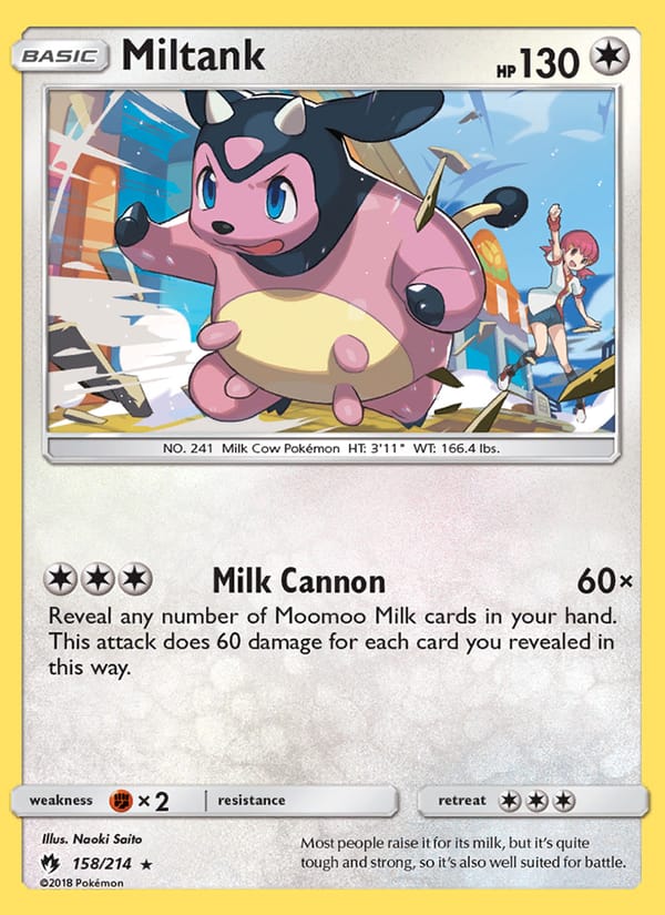 Miltank, SM - Lost Thunder · 158/214