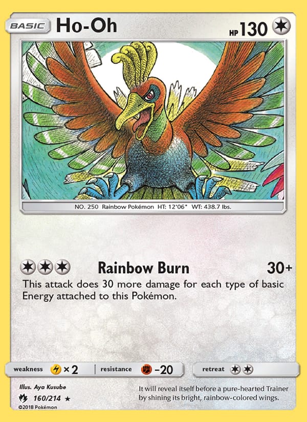 Ho-Oh, SM - Lost Thunder · 160/214