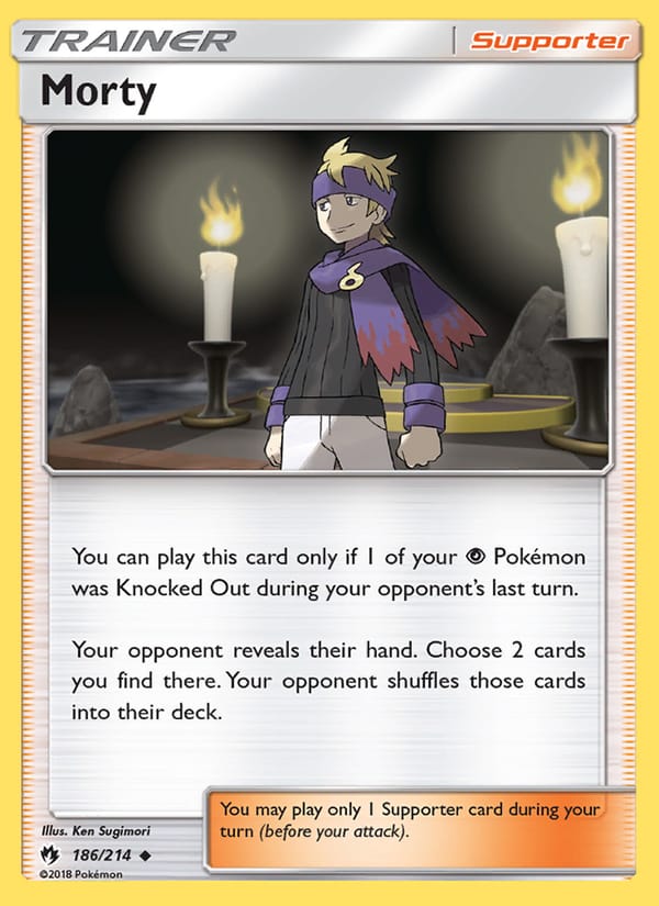 Morty, SM - Lost Thunder · 186/214