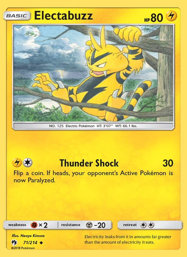Electabuzz, SM - Lost Thunder · 71/214