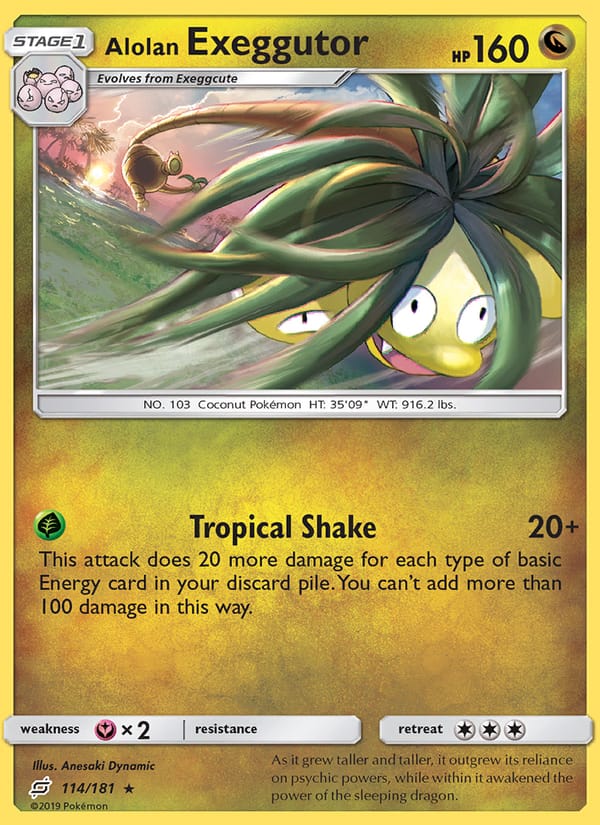 Alolan Exeggutor, SM - Team Up · 114/181