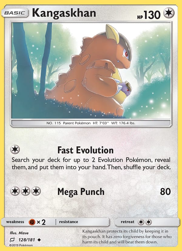 Kangaskhan, SM - Team Up · 128/181