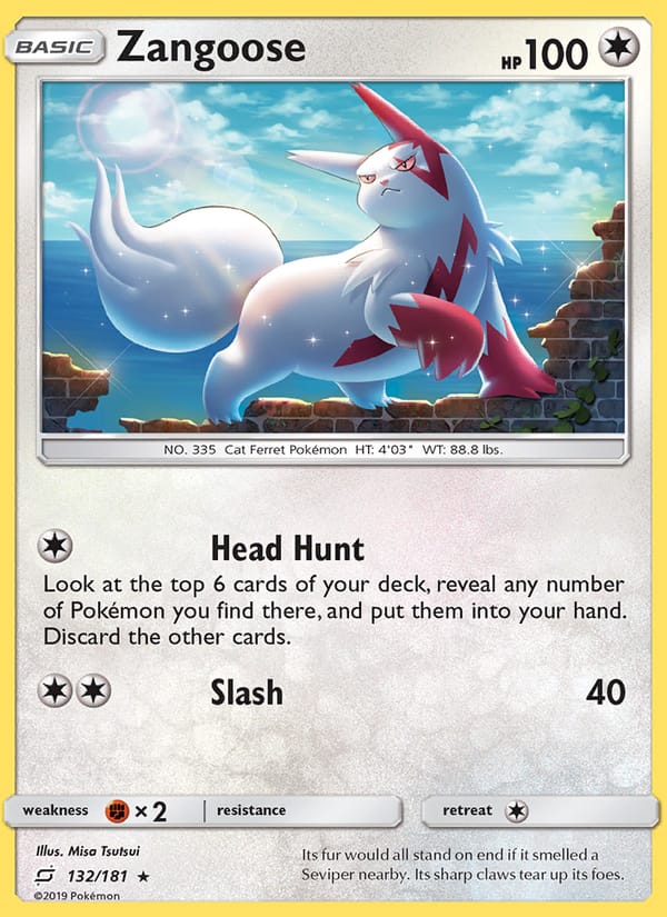 Zangoose, SM - Team Up · 132/181