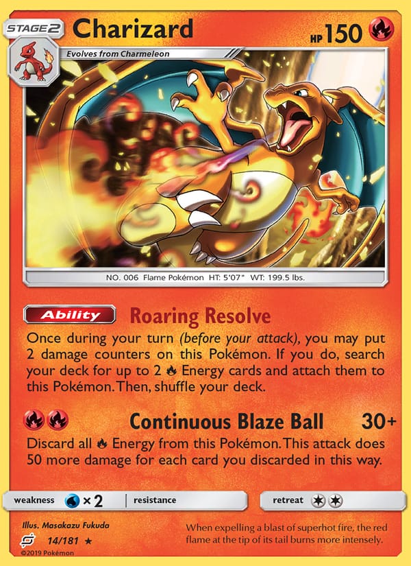Charizard, SM - Team Up · 14/181