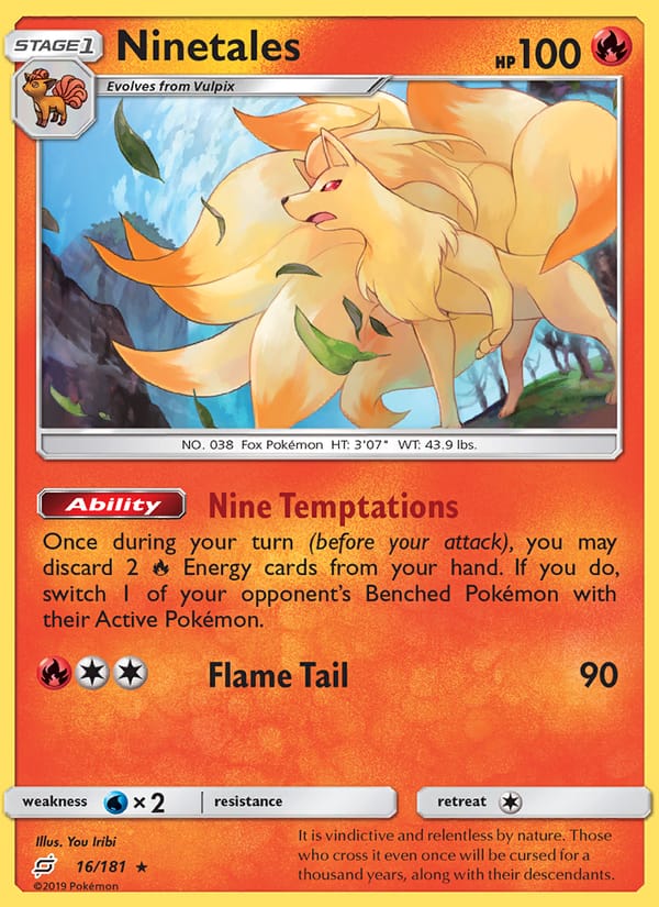 Ninetales, SM - Team Up · 16/181