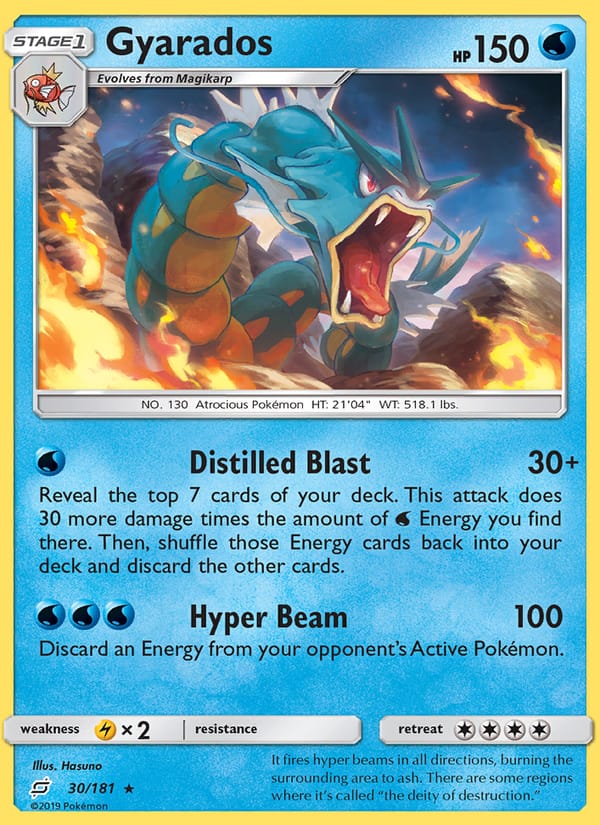 Gyarados, SM - Team Up · 30/181