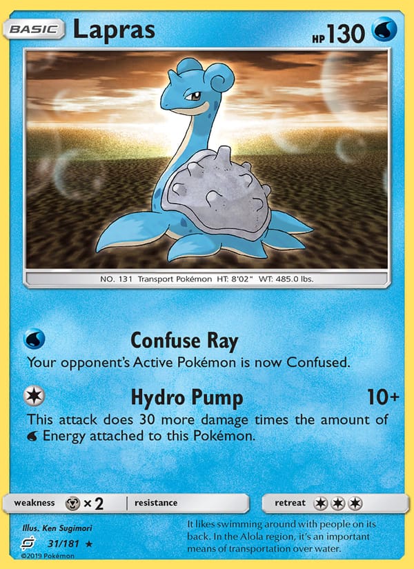 Lapras, SM - Team Up · 31/181