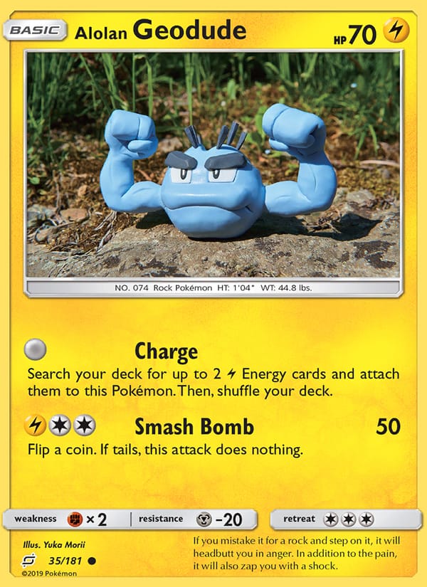 Alolan Geodude, SM - Team Up · 35/181