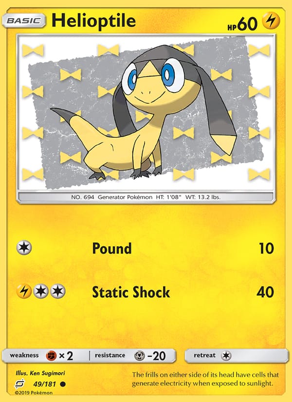 Helioptile, SM - Team Up · 49/181