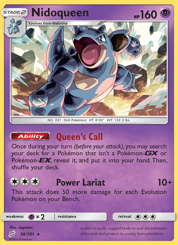 Nidoqueen, SM - Team Up · 56/181