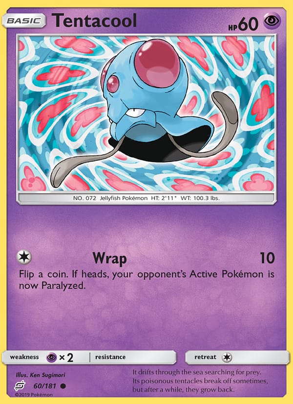 Tentacool, SM - Team Up · 60/181