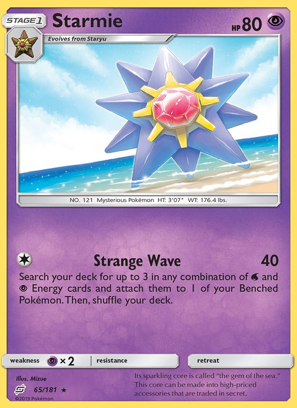 Starmie, SM - Team Up · 65/181