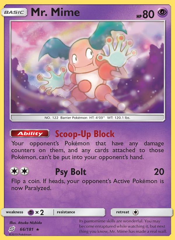 Mr. Mime, SM - Team Up · 66/181
