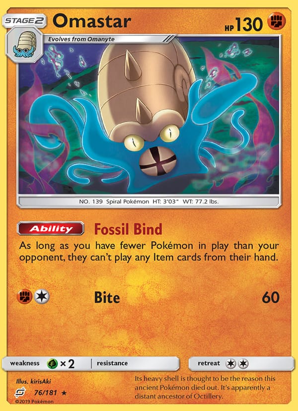 Omastar, SM - Team Up · 76/181