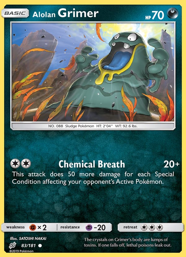 Alolan Grimer, SM - Team Up · 83/181