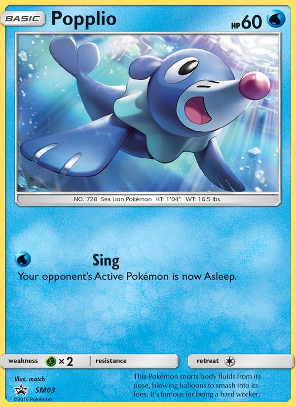 Popplio, SM Promos · SM03