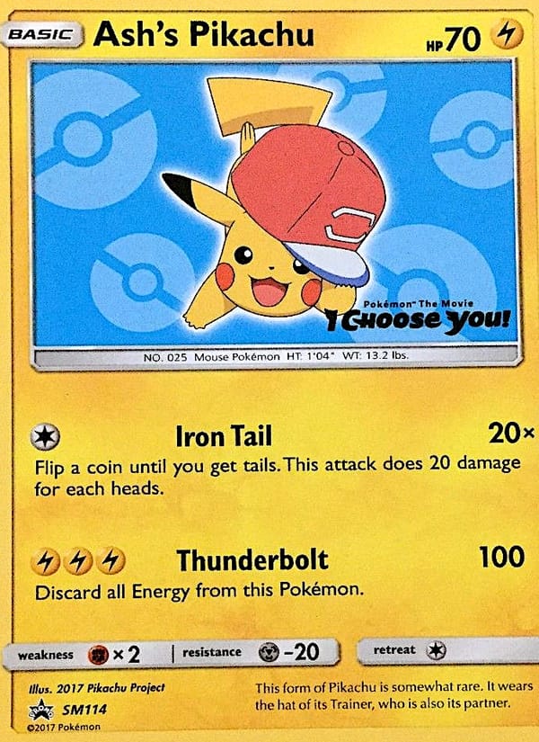 Ash's Pikachu, SM Promos · SM114