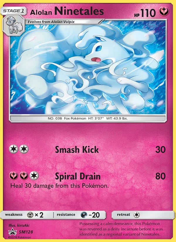 Alolan Ninetales, SM Promos · SM128