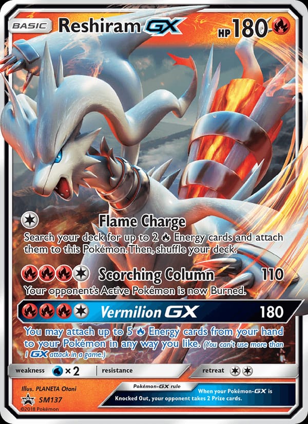 Reshiram GX, SM Promos · SM137