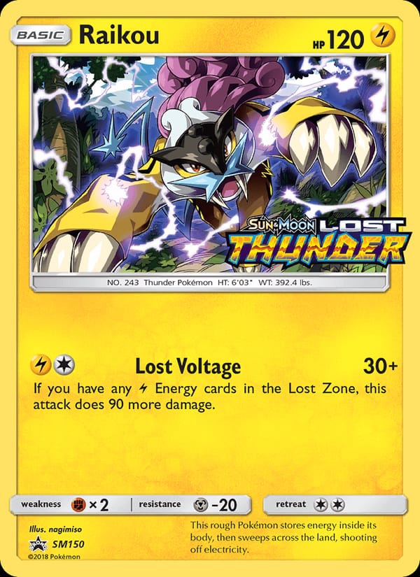 Raikou, SM Promos · SM150