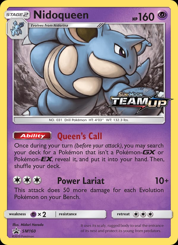 Nidoqueen, SM Promos · SM160